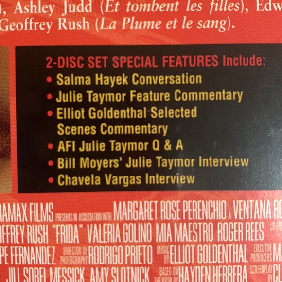 🎉2/$18🎉Frida biography dvd - Picture 2 of 6